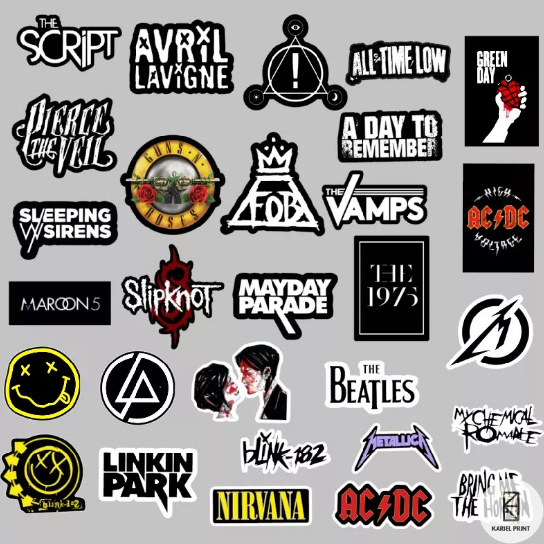 Custom Band Tour Stickers: Showcase Your Style With Premium Designs