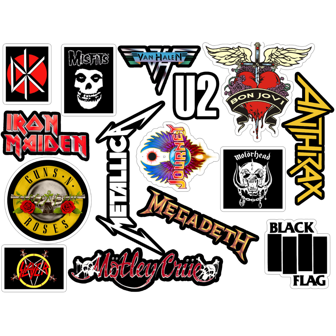 Custom Band Tour Stickers: Showcase Your Style With Premium Designs
