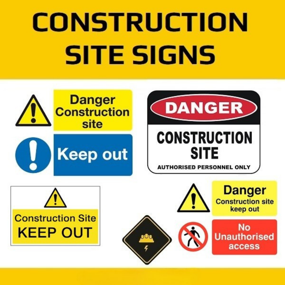 Comprehensive Guide to Construction Safety Stickers: Their Importance and Best Practices