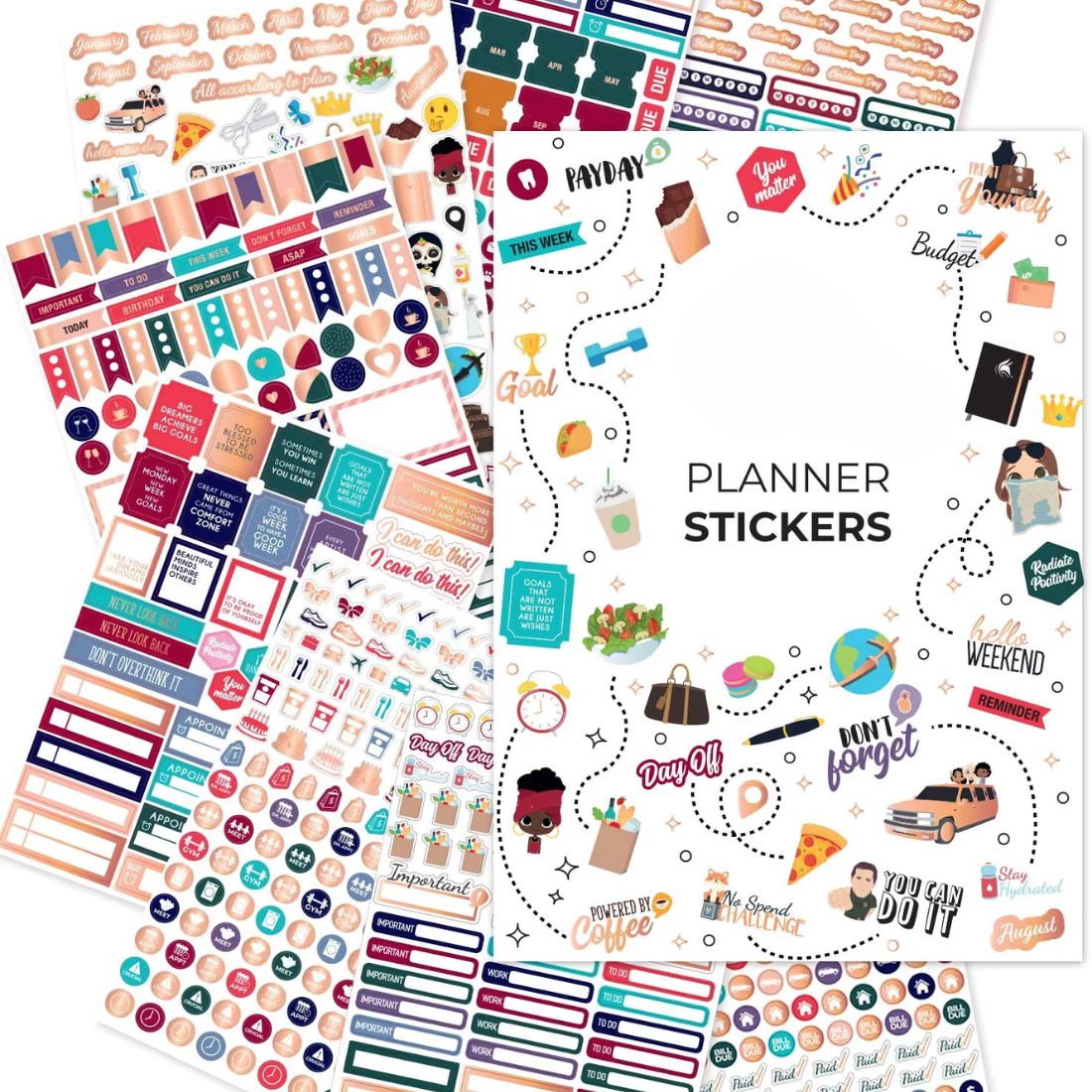 Planner Stickers for Adults: Organize Your Life Creatively