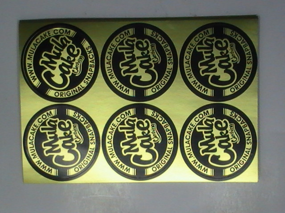 Custom Foil Stickers