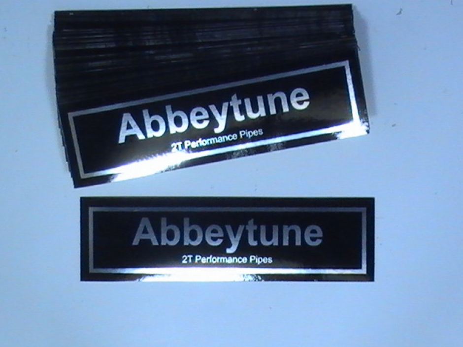 Rectangular Foil Sticker