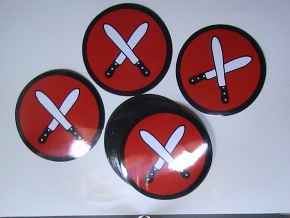 Round Car Stickers