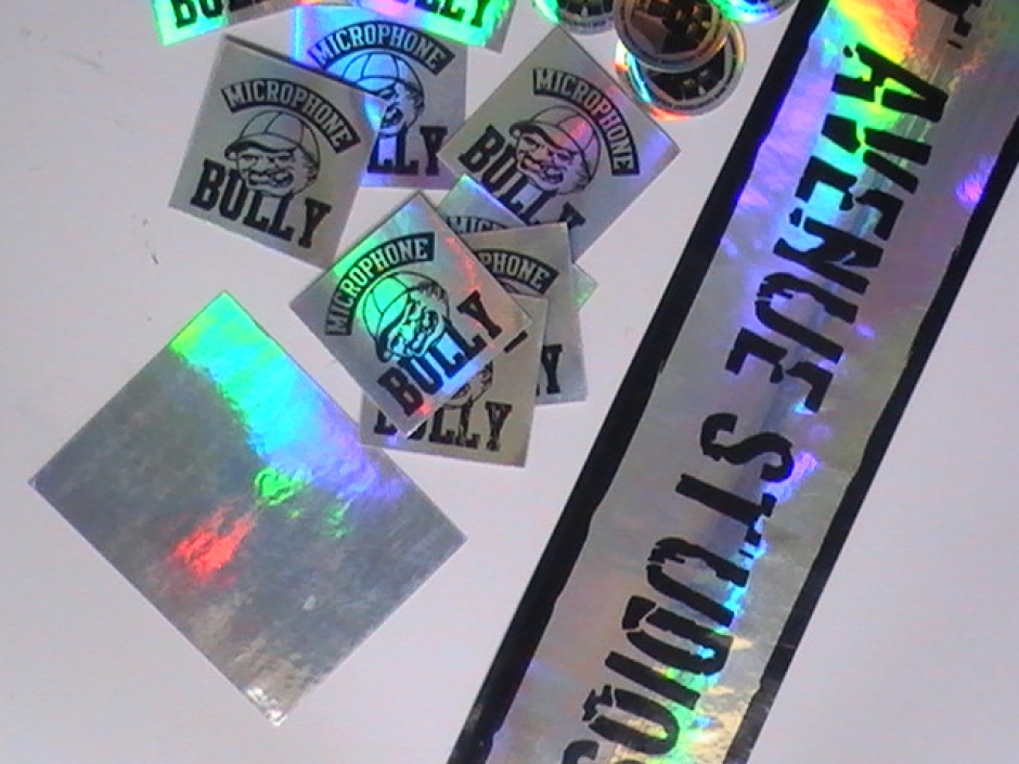 Rectangular Hologram Stickers