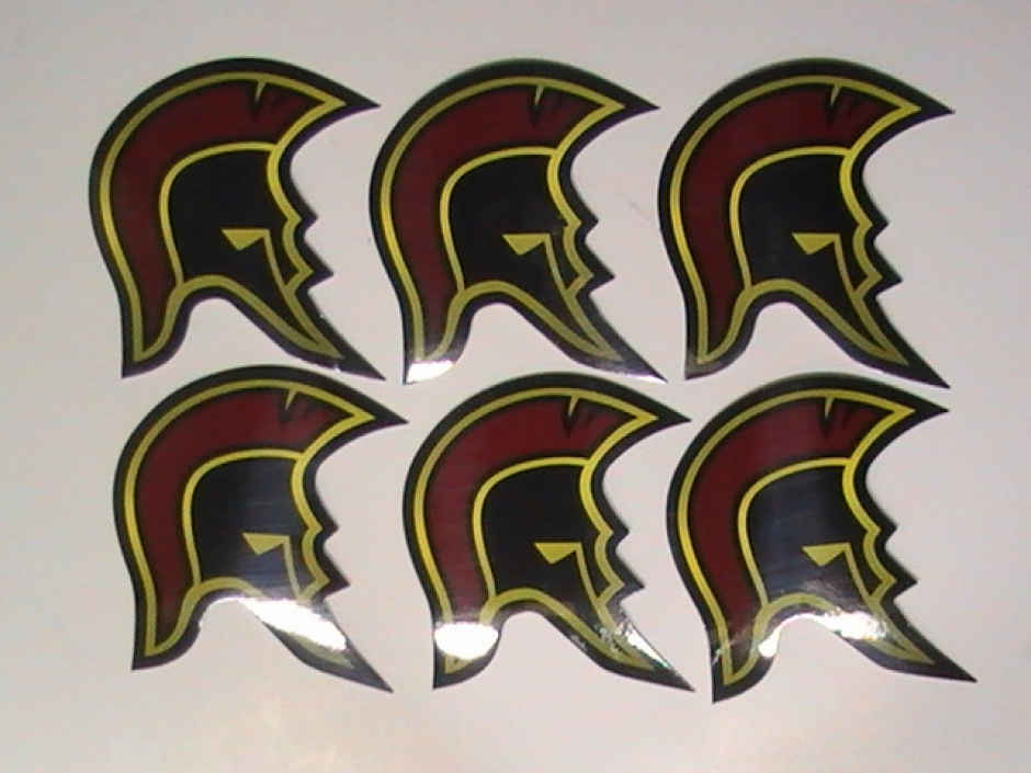 Fire Helmet Decals