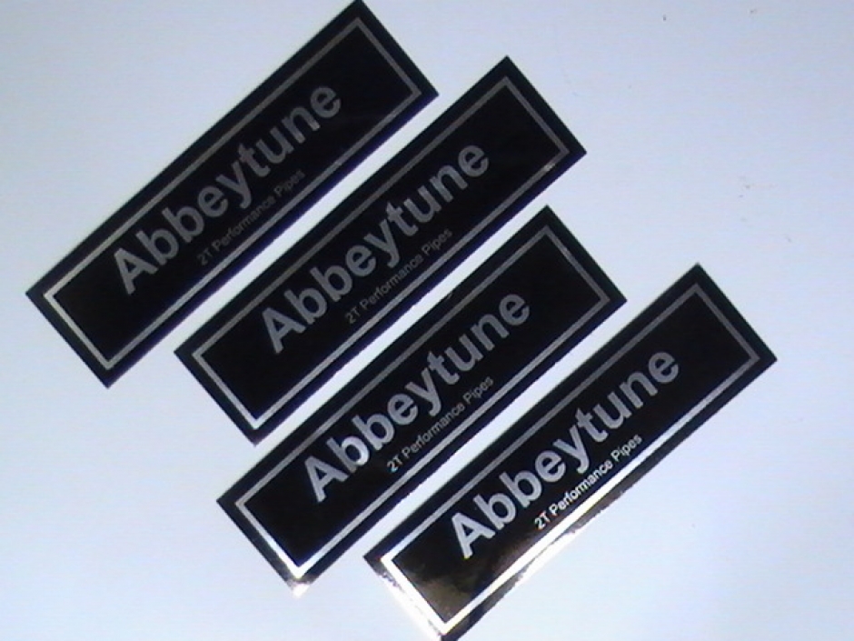 Rectangular Foil Sticker