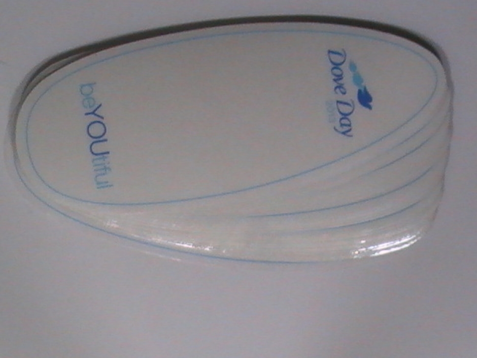 Oval Clear Vinyl Sticker
