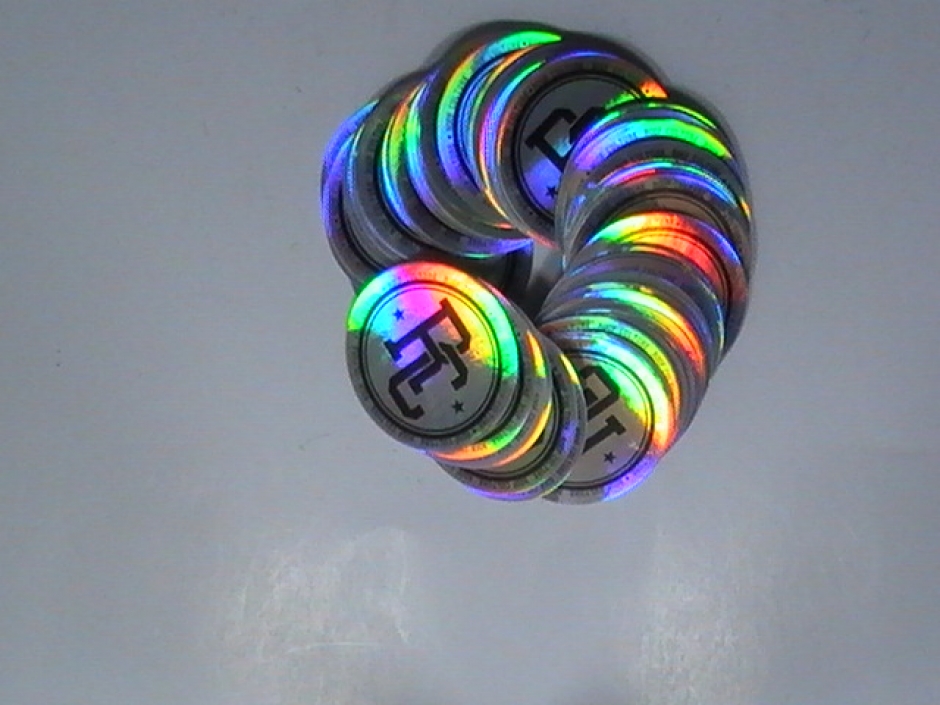 Round Hologram Stickers