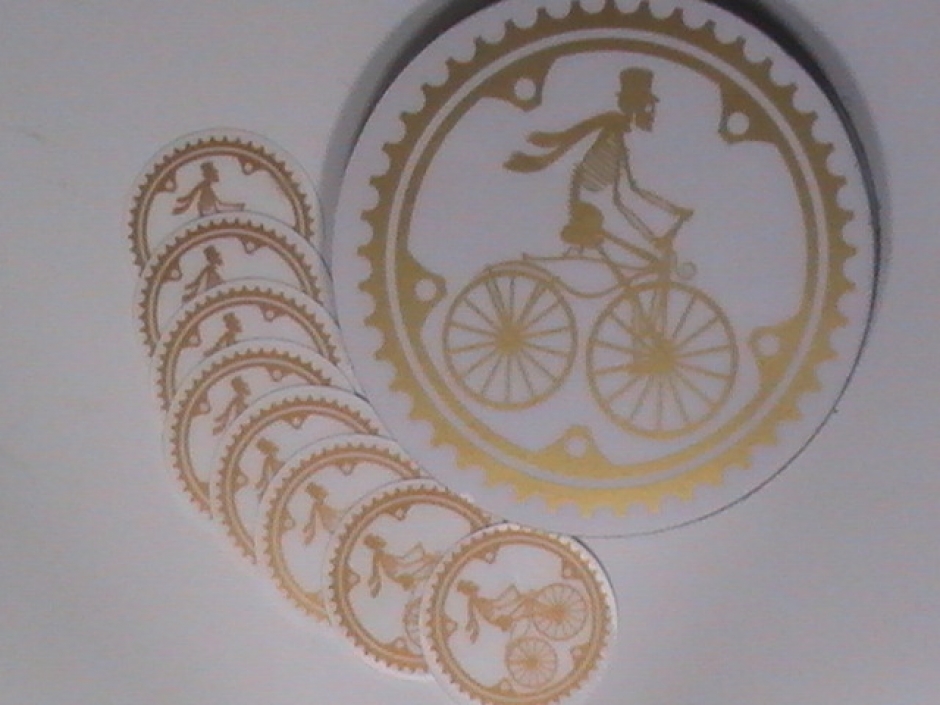 Round Clear Vinyl Sticker