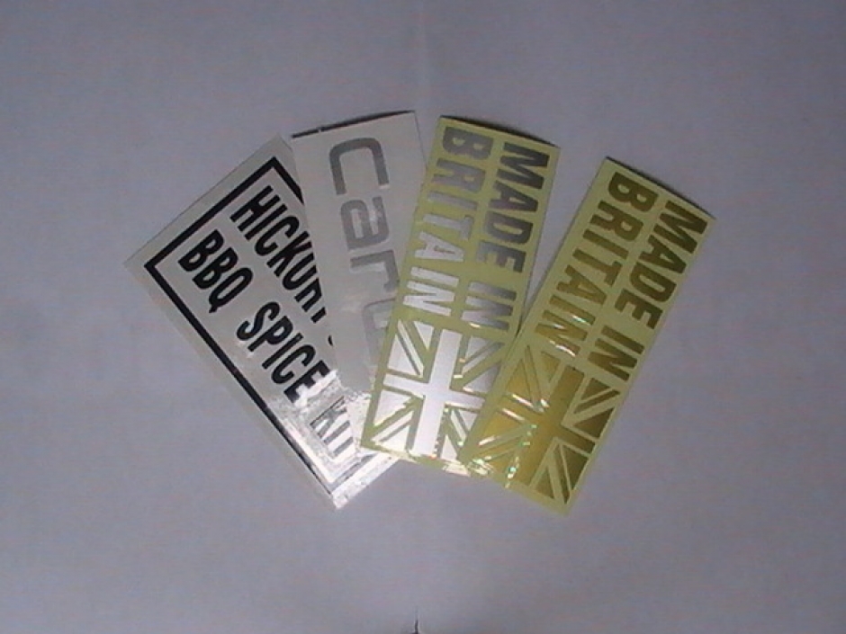 Rectangular Decal Stickers