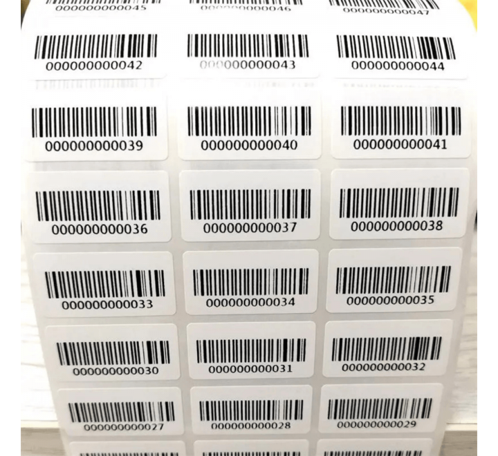 Barcode Inventory Stickers - Gallery Image
