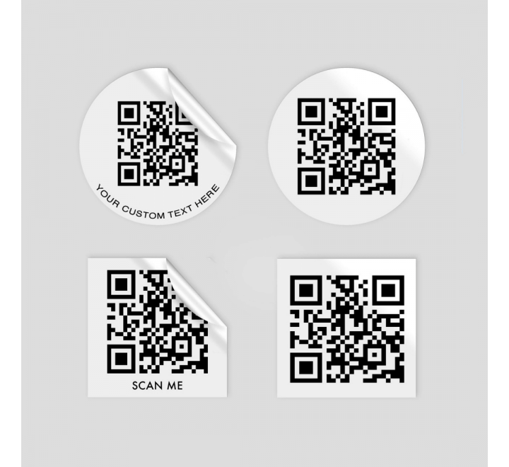 QR Code Stickers - Gallery Image